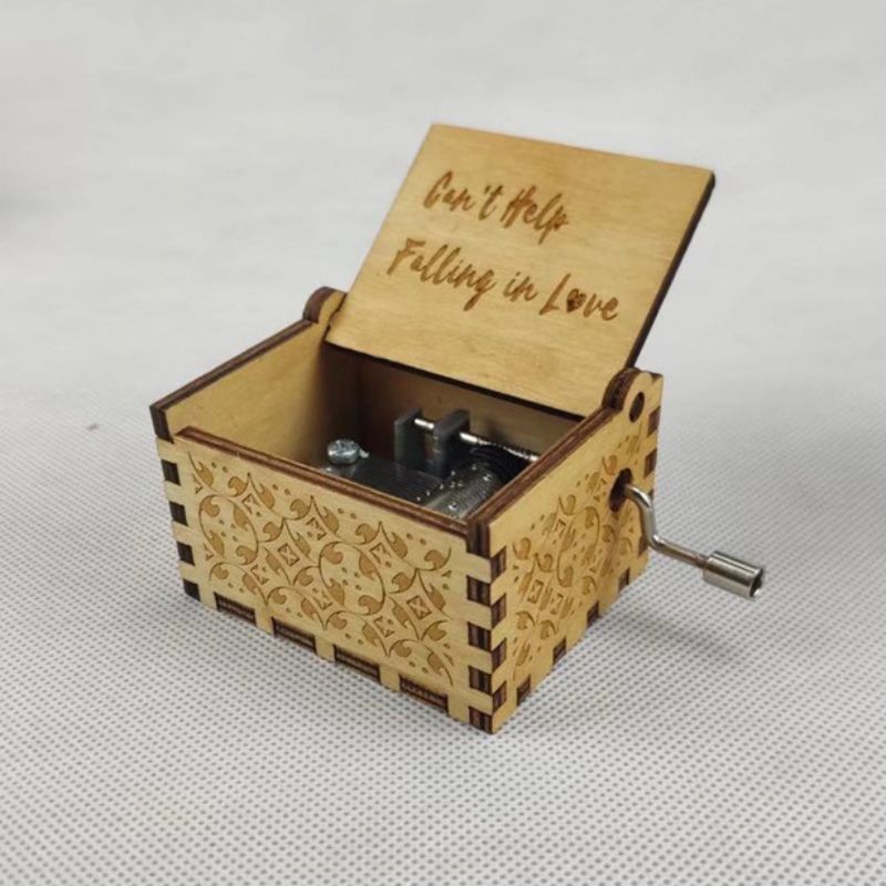 Engraved Wooden Music Box-You Are My Sunshine -Hand Cranked Wood Music Box Christmas To Mom Daughter: D