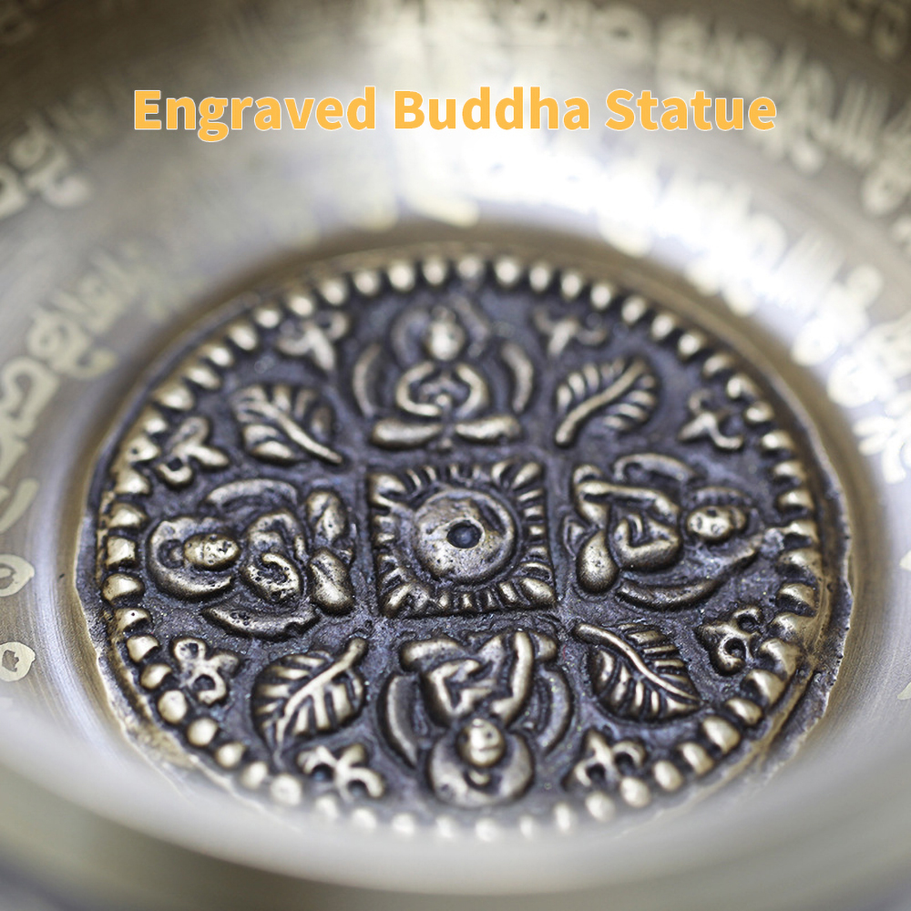 Master Healing Tibetan Singing Bowl~ Sound Body Therapy Handmade In Nepal