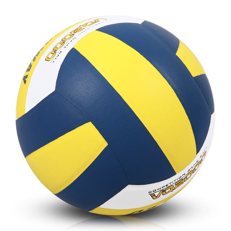 Standaard Maat Microfiber Leer Strand Volleybal Zacht Leer Student Examen Volwassen Training Concurrentie Opblaasbare Volleybal