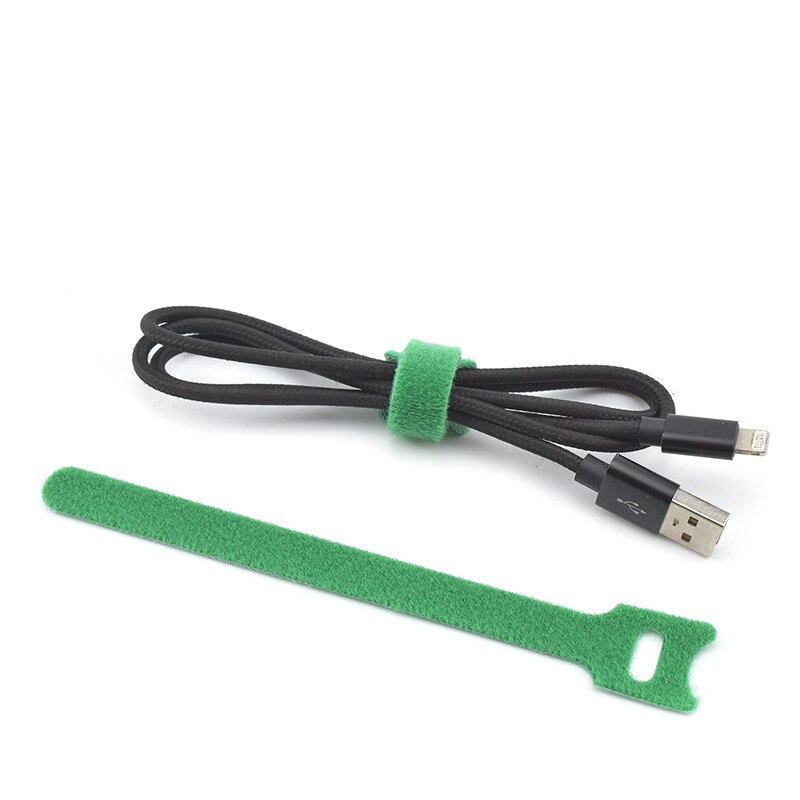 20 stk magiske tape sticks kabelbånd model stropper wire med batteri stick spænde bælte bundt tie hook hook loop fastener tape tilbehør