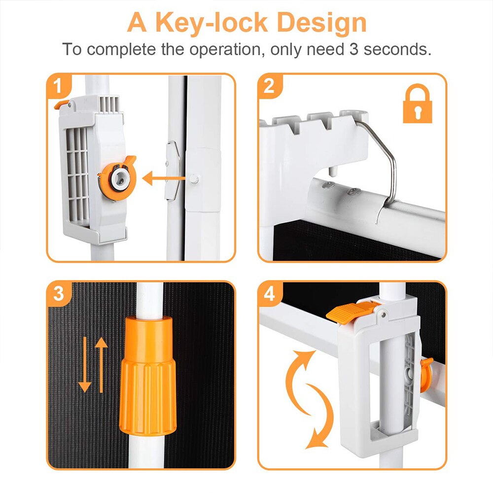 60-100 inch 16:9 Portable Indoor Outdoor Projector Screen Matte White Fabric Fiber Screen With Pull Up Foldable Stand Tripod