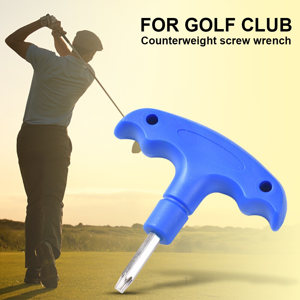 Universal Blue Momentsleutels Golf Wrench Met Gaten Golf Wrench Gewichten Gereedschap Voor Callaway Ping Voor Taylormades Voor Titleists