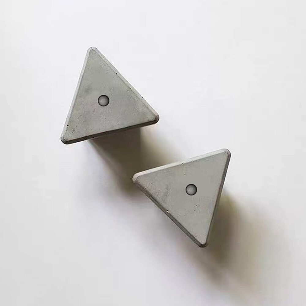 Silicone Epoxy Resin Mould Concrete Geometry DIY Wall Hook Mold Kitchen Bathroom Home Storage Tool