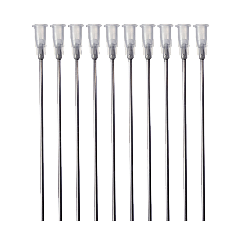 10/20 stücke Dosier nadeln Klebe spritze Nadel länge Maschinen düsen kleber Nadel stumpfes Ende Gewinde anschluss 14g-27g