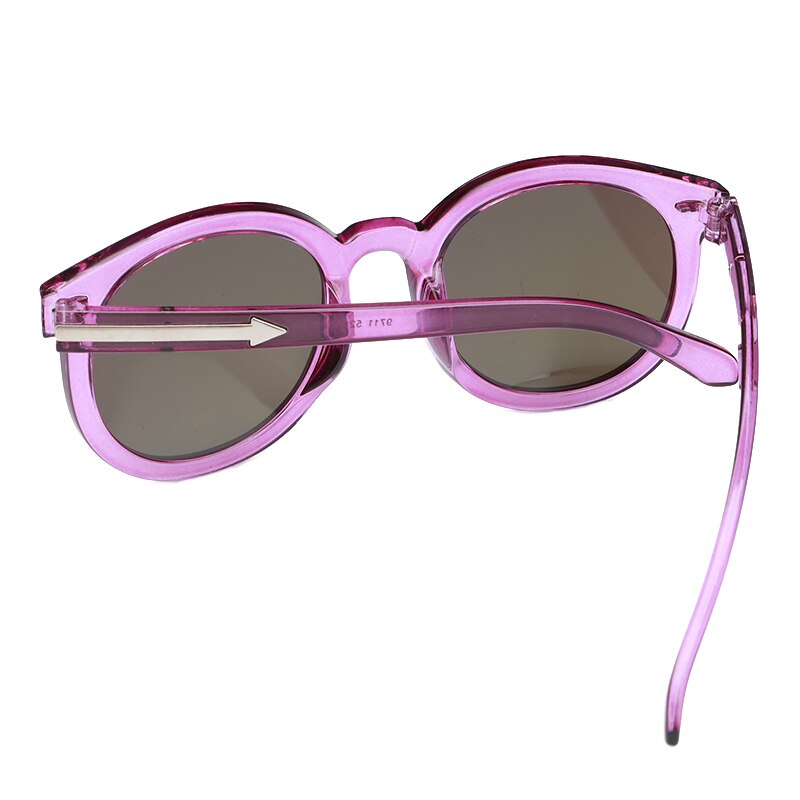 5 kleuren kleurrijke retro zonnebril  uv400 cirkelvormige brillen uv-bestendige klassieke brillen voor dames en heren