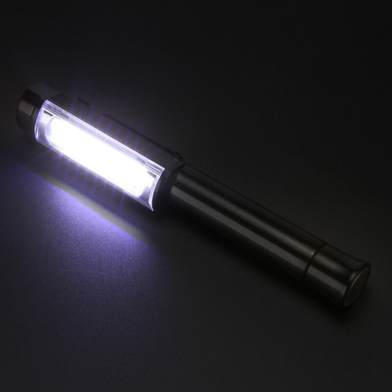 Ledet magnet arbeidslys kolbe penn lys multifunksjonsvedlikehold nødlys utendørs campingverktøy lampe