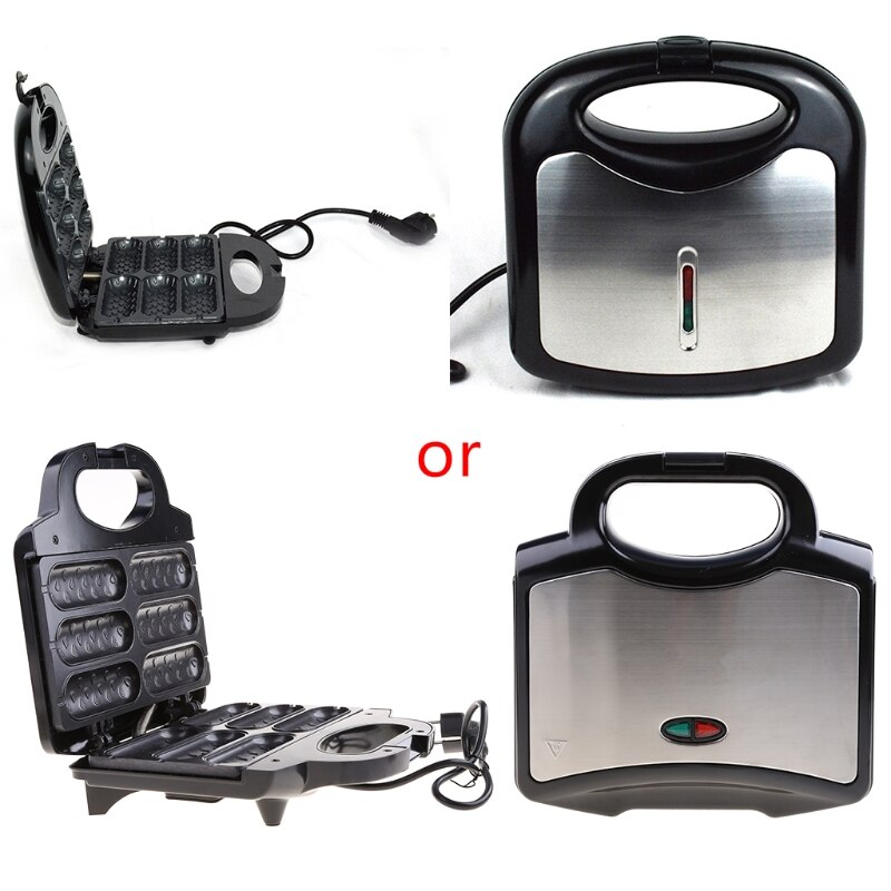 Electric Hotdog Baker Waffle Iron - Waffles on Stem, Waffle Sticks Dog Maker