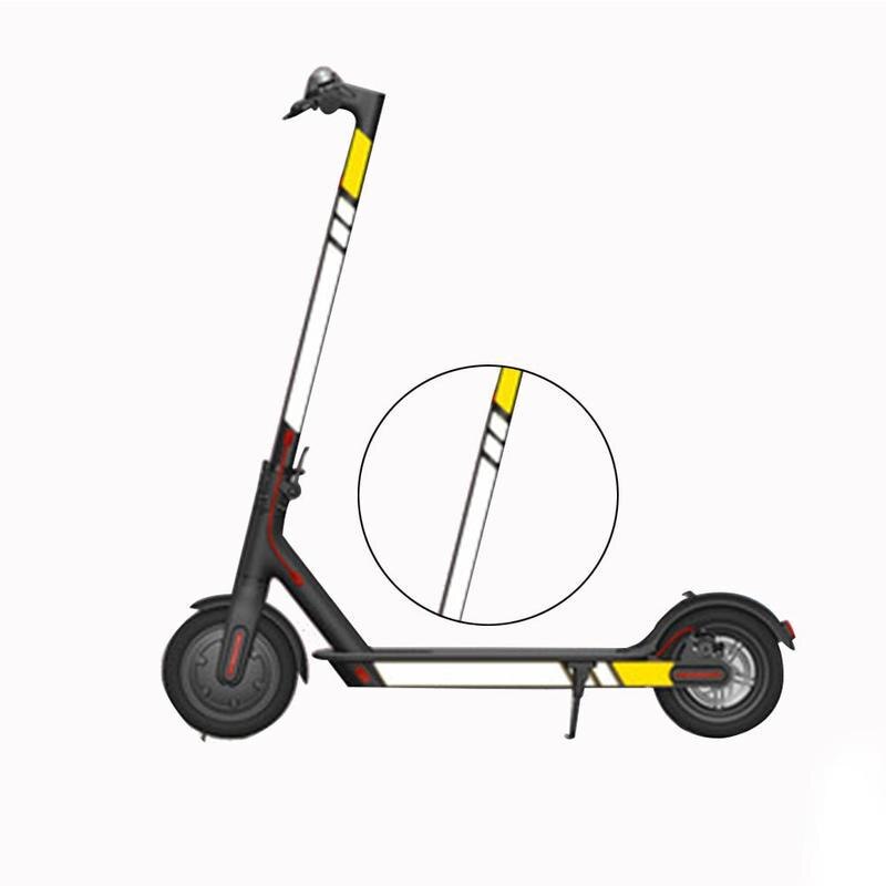 For Xiaomi Mijia M365 Electric Scooter Styling Set PVC Reflective Stickers Pro Scooter Accessories Scooter Parts