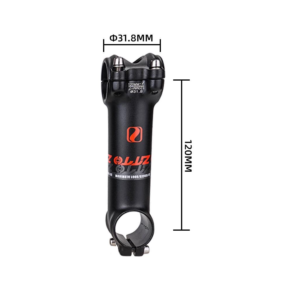 Bicycle Stem Riser ±7° Mountain Road Bike MTB Ultralight Aluminum Alloy Stem 31.8mm Handlebar Stems 60- 120mm Bike Parts: 120MM