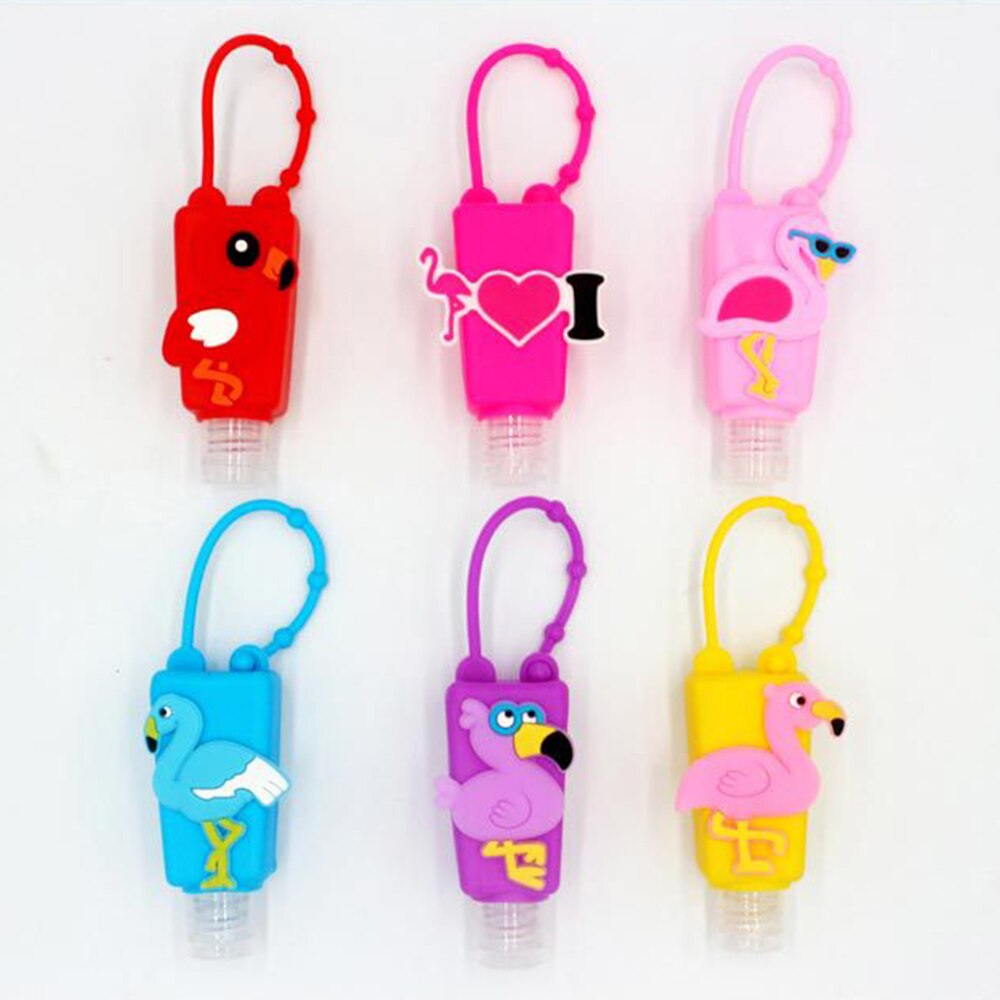 Mini Sanitizer Gel Houder Hervulbare Hand Gel Dispenser Met Sleutelhanger Mini Desinfectie Houder Voor Kinderen School Xmas Hallowee: 3