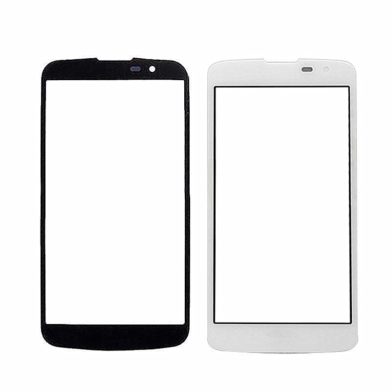 k7 Front Panel Sensor LCD Display Glass Cover Lens TP Replacement For LG K7 X210 X210DS LS675 Tribute 5 Touch Screen Glass Cover