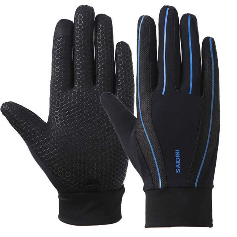 Handschoenen Wanten Fiets Training Fietsen Gel Touch Screen Mtb Mountainbike Beschermende Sport Mannen Vrouw Outdoor Lange Dunne Handschoenen