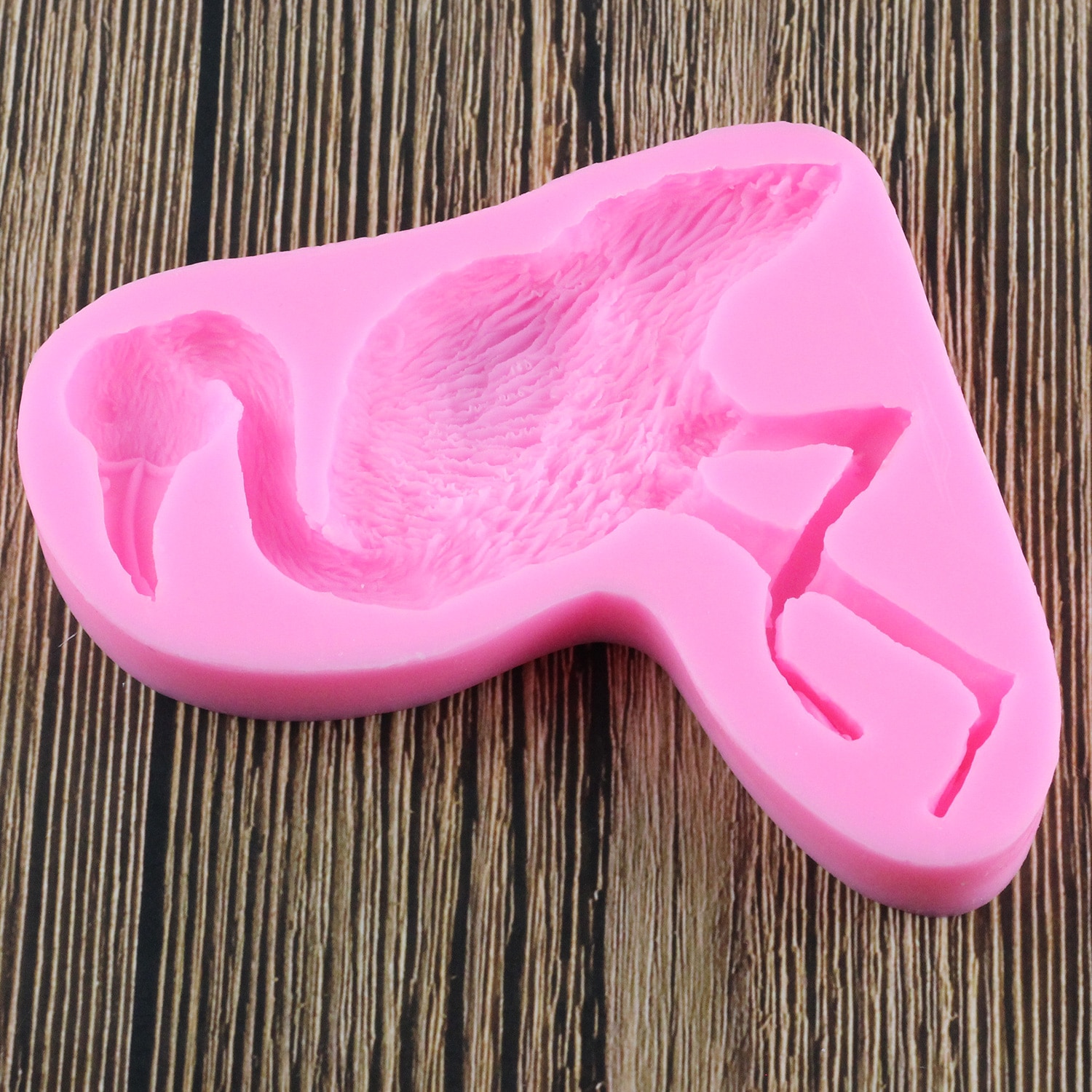 3D Flamingo Silikon bilden Baby Geburtstag Fondant Kuchen Dekorieren Werkzeuge DIY Cookie Backen Süssigkeit Tonne Schokolade Gumpaste Formen