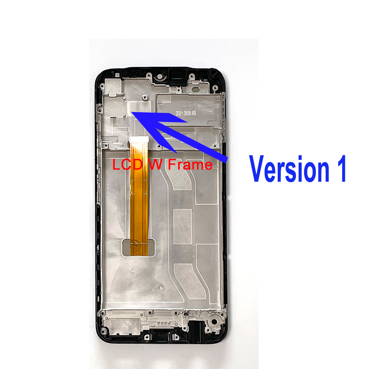 6.5 "per OPPO Realme C25 RMX3193 RMX3191 Display LCD Touch Screen Assembly di ricambio per Realme C25S RMX3195 RMX3197 LCD: With Frame Version 1