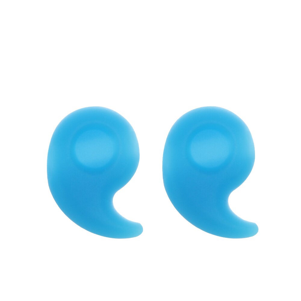 2Pair Glasses Ear Hook Soft Silicone Anti Slip Ear Hook Spectacle Sports Fixed Leg Grip Temple Holder Eyeglasses Accessories: light blue