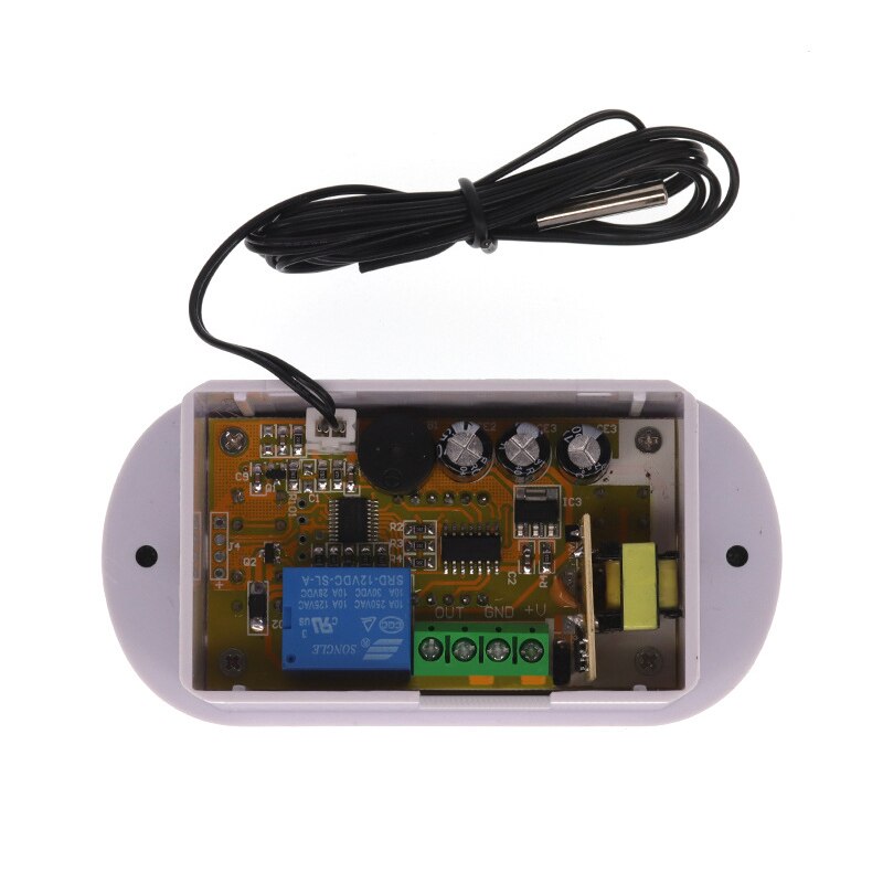 W1308 digitale koele warmtesensor temperatuurregelaar instelbare thermostaatschakelaar  dc 220v 12v 300 ℃ met temperatuurcorrectie