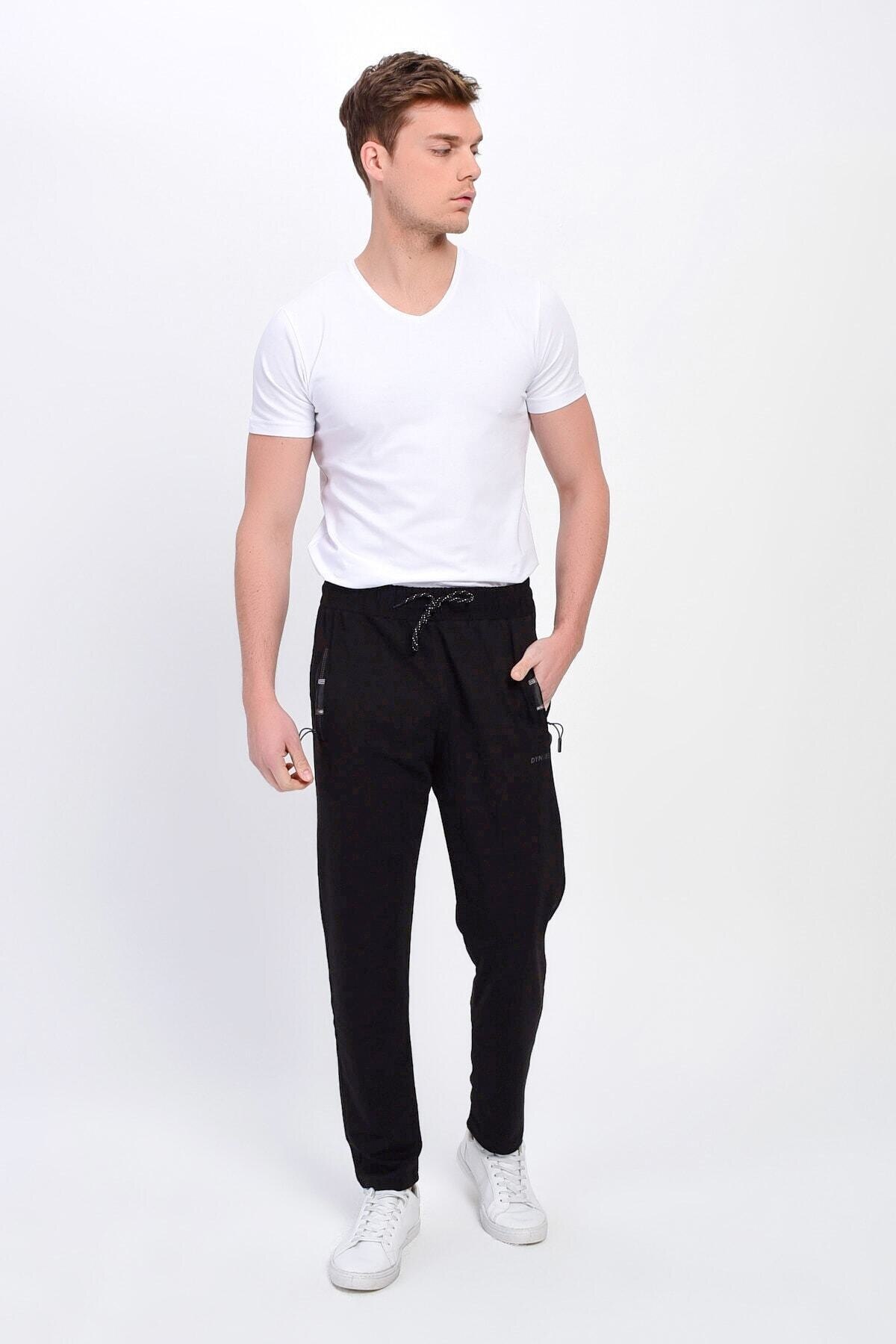 Male Black Beli Wheel Zipper Pockets Sweatpants – Grandado