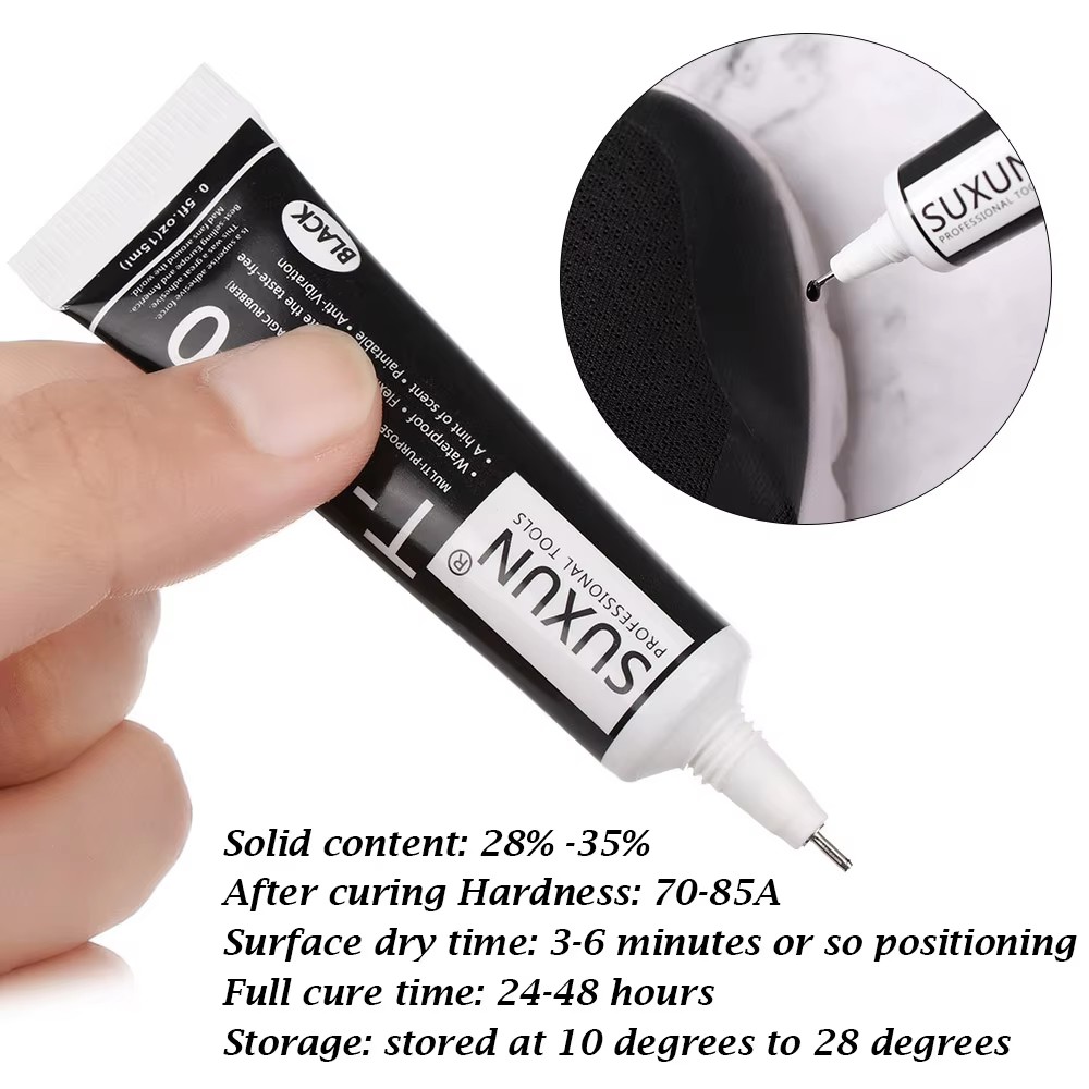 Colle noire pour réparation de téléphone, 15/25/50/110ML, cadre de batterie, couvercle de verre et plastique, adhésif universel pour bricolage