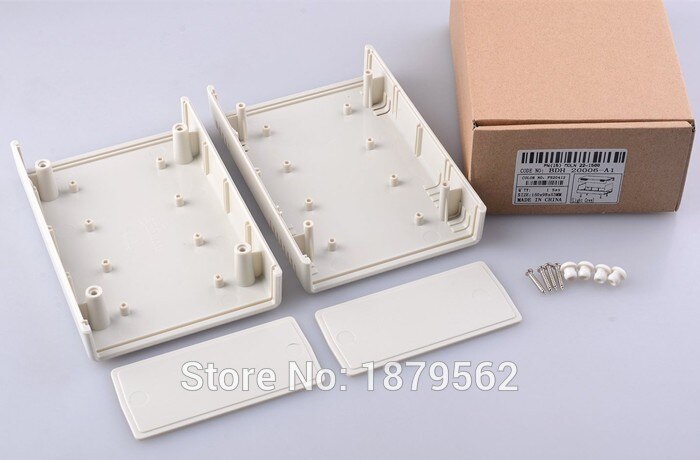 [2 colors] 135*90*45mm small abs plastic project enclosure DIY desktop enclosure for electronic PLC junction box PCB control box