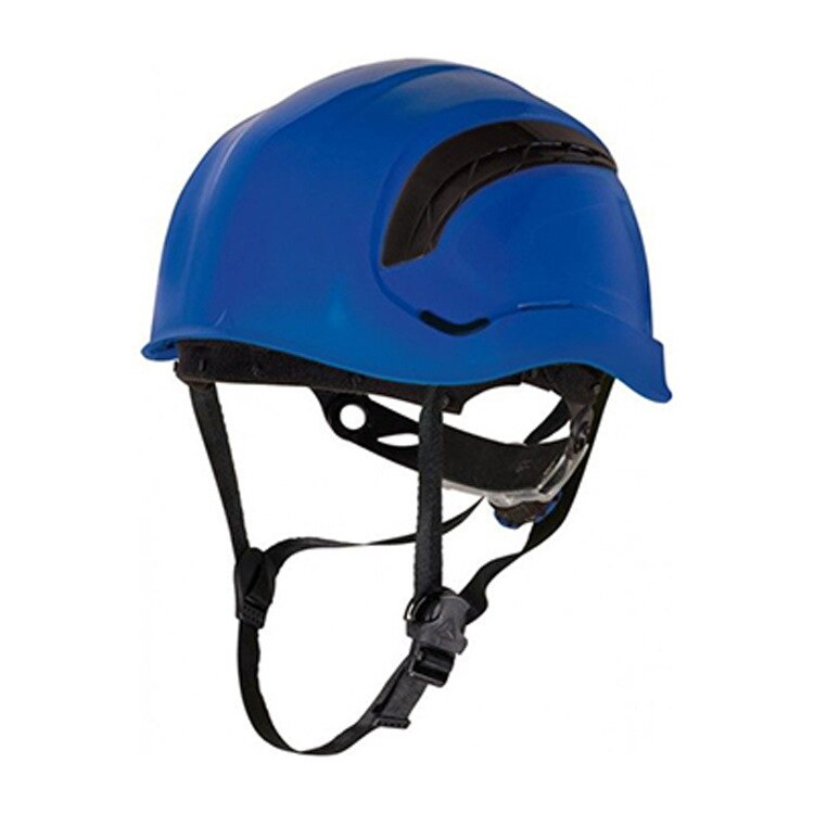 DELTAPLUS Hard Hat Ventilated Sports Helmet Mountaineering Outdoor Rock Climbing Riding Rescue Safety Helmet: Blue