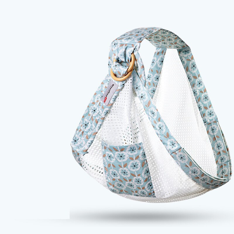 Functional Baby Sling Carrier Canguru Porte Bebe Ergonomicas Breathable Portable Baby Backpack Wrap Mother Nursing Cover Summer: C