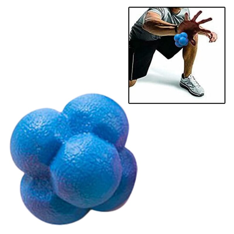Reaction Balls Hexagonal Reaction Ball For Agility Reflex Coordination Training Hand-Eye Coordination and Speed Training
