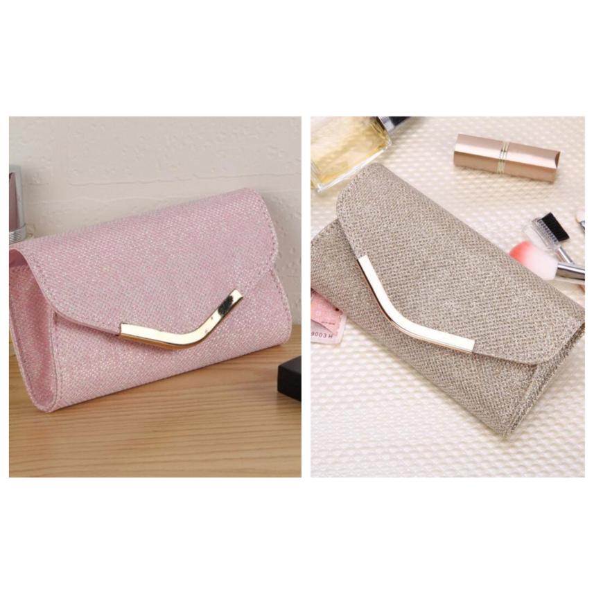Dames Handtassen Upscale Avondfeest Kleine Clutch Bag Banket Purse Handtas Effen Kleur Envelop Tas Клатч Женский # Y
