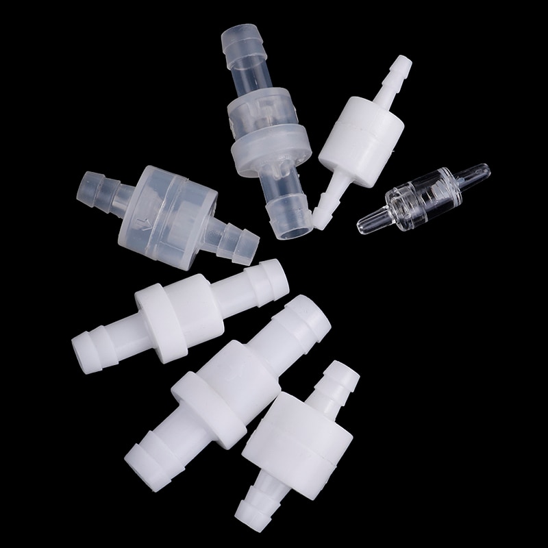 1pc yksisuuntaista inline-takaiskuventtiiliä takaiskuventtiili polttoaineilma nestekaasu vesi muoviletku koko  is 4mm / 6mm / 8mm / 12mm