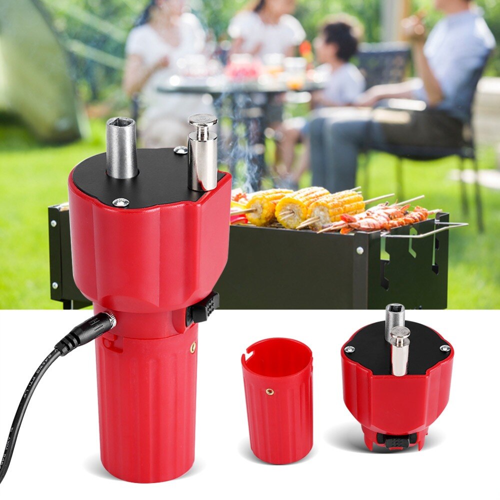 Pícnic al aire libre USB Motor para barbacoa asador rotador de la parrilla de barbacoa Motor asado soporte suministros de cocina herramientas de la cocina