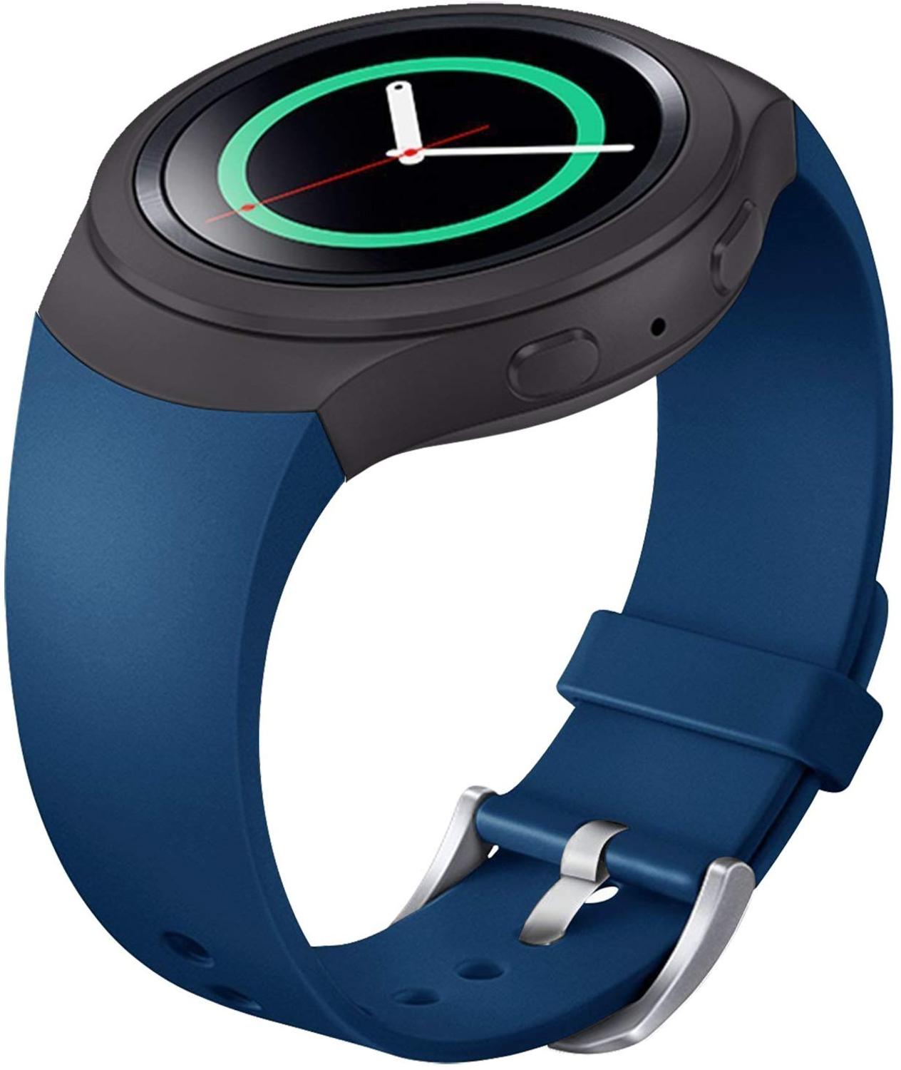 Horloge Band Voor Samsung Gear S2 SM-R720 Zachte Siliconen Sport Vervanging Band Polsband Armband Voor Samsung Gear S2 SM-R730