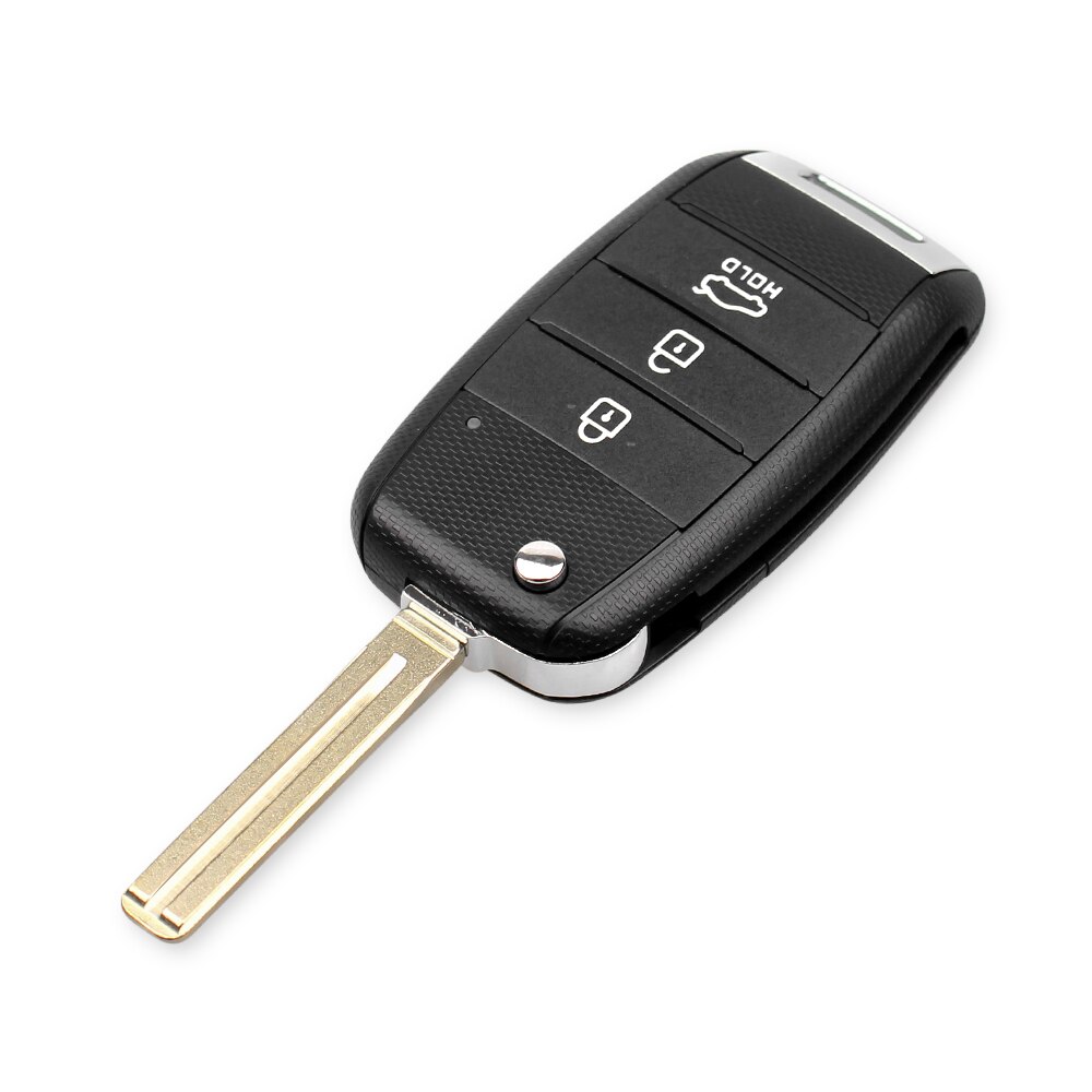 Keyyou 3/4 Knoppen Afstandsbediening Flid Folding Key Shell Blank Case Voor Kia K2 K3 K5 Rio Sorento Carens Cerato Forte autosleutelzakje Cover