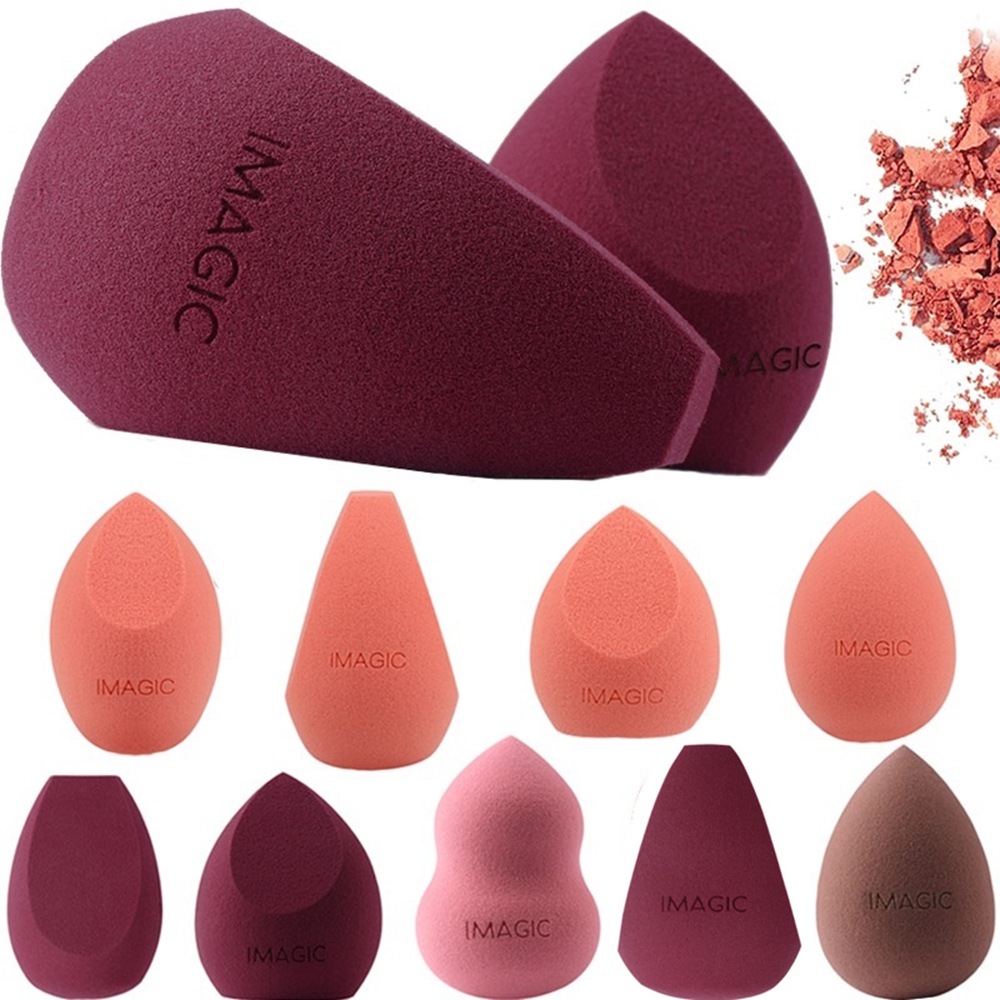 Smooth Wet &amp; Dry Dual Use Cosmetic Puff Foundation Blender Makeup Sponge Powder Puff Women Beauty Tool