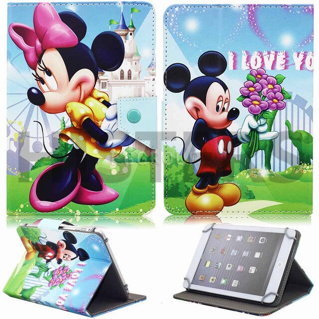 Universal Cover for 7 inch Tablet Samsung Galaxy Tab A6 E 4 3 2 7.0/Lenovo Tab E7 4 3 2 7 ESSENTIAL/Huawei Mediapad T3 T2 T1 7.0: STYLE 1-AMQ