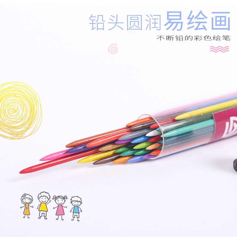 36 Colors 2mm Color Pencil Lead, 2.0mm Lead Refills for Mechanical Pencil