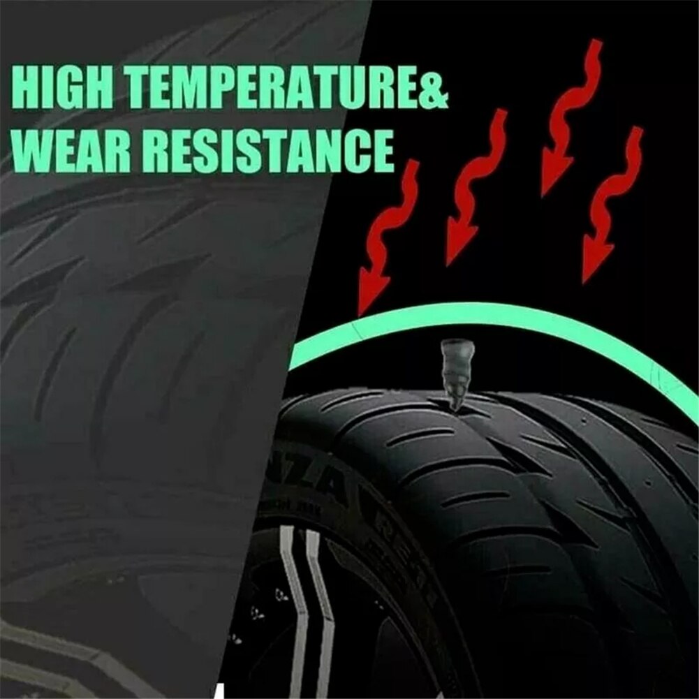 20/50Stck Vakuum Reifen Reparatur Nagel Für Motorrad schlauchlos Reifen Reparatur Gummi NäGel Selbst-reifen Reparatur Reifen Film Nagel Tragen Resistanc