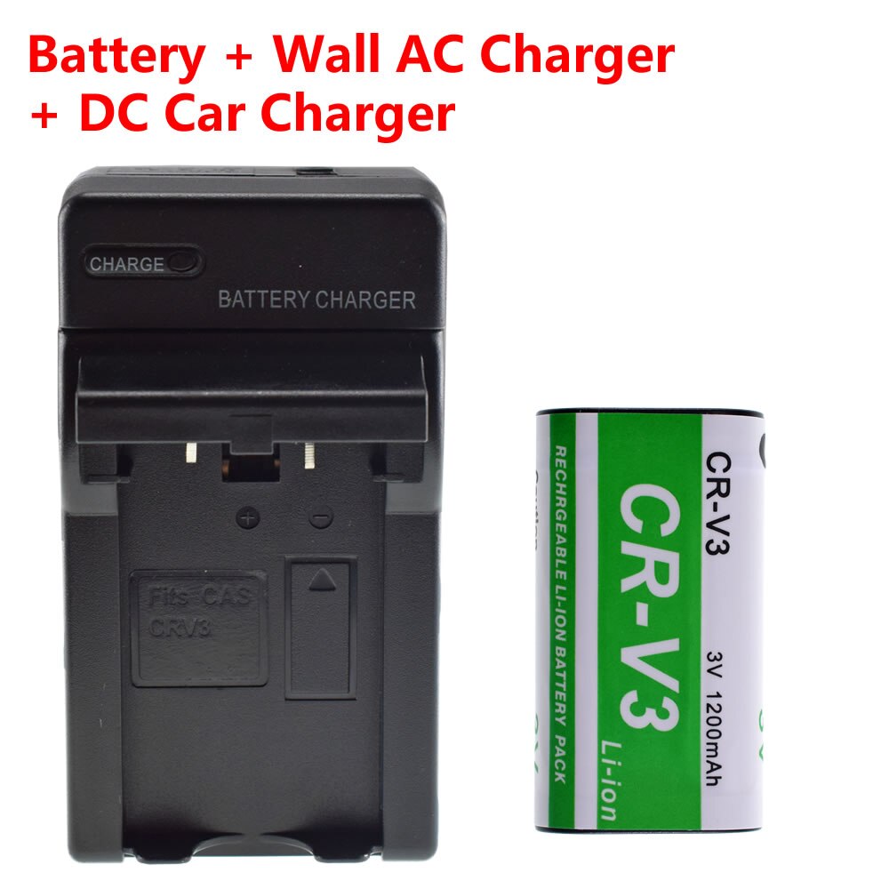 Yidabusiness Battery + Wall Charger + Car Plug for Kodak CRV3 EasyShare Z700 Z710 Z740 Z885 Z1275: 1 Battery Set