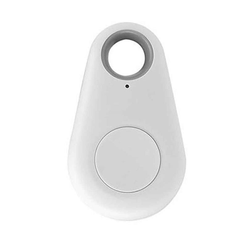 Tracer gps locator tag mini anti-verloren alarm portemonnee sleutelzoeker slimme bluetooth sleutel huisdier tracker kind auto telefoon anti-verloren herinnering: Wit