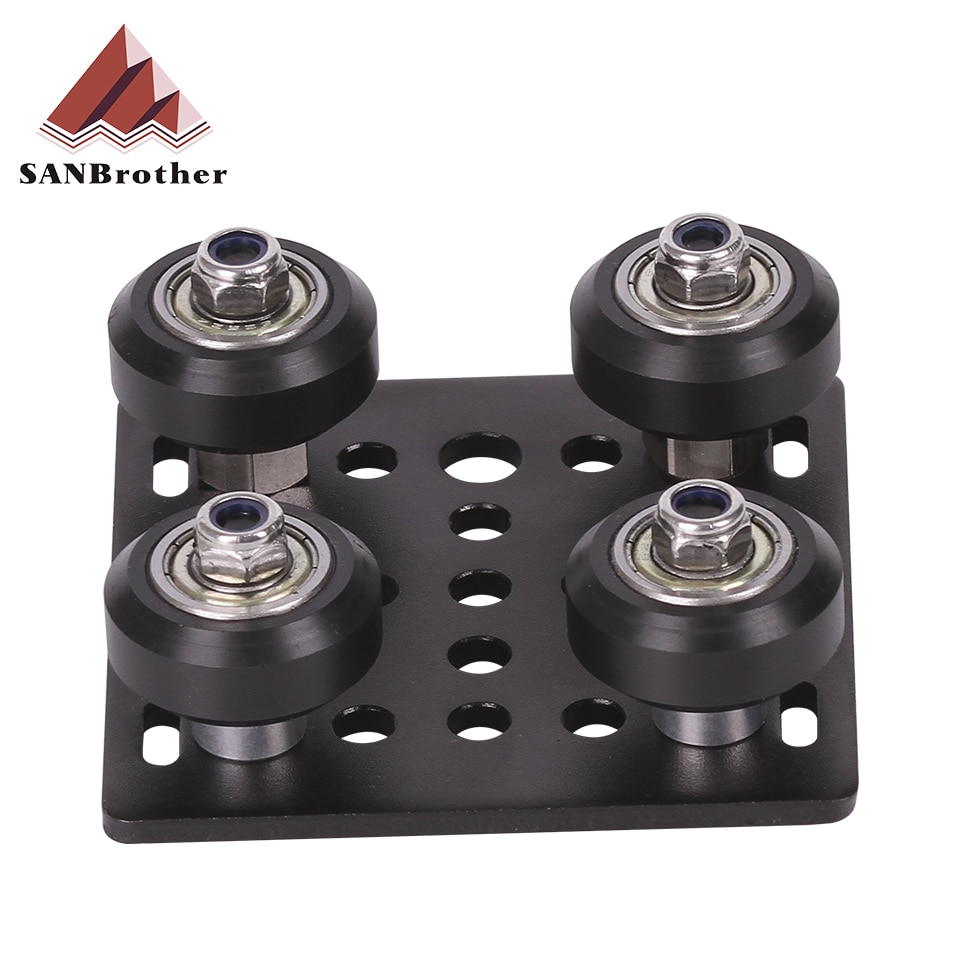 1einstellen 3D Drucker teile Openbuilds V Portal plat einstellen spezielle rutsche platte Rolle für /2040 V-Slot Aluminium Profil räder