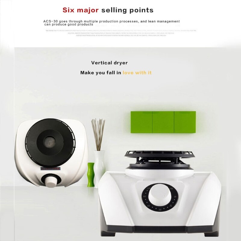 1200W Electric Portable Laundry Dryer Household High Efficiency Mute Clothes Drying Machine EU 220V For Home Travel