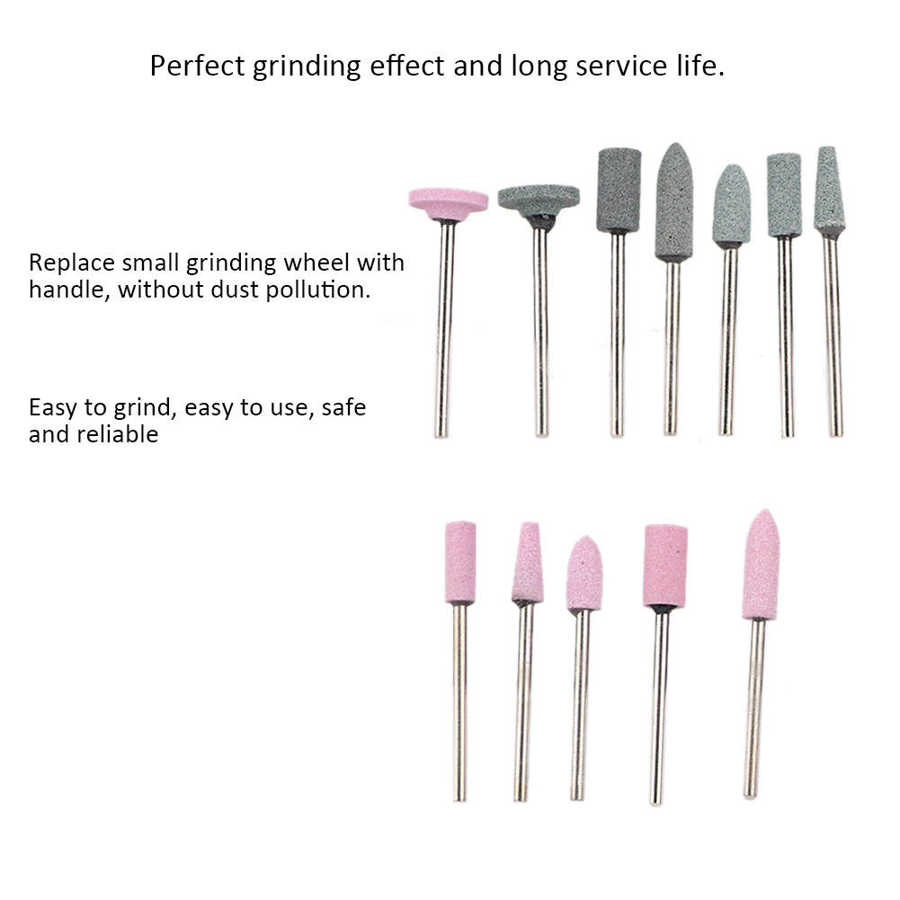 Jeu de mèches pour ponceuse à ongles électrique professionnelle, outil de manucure et pédicure, polissage, meulage, accessoire, Machine, 100 pièces