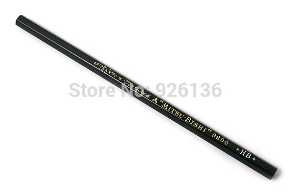 Uni Mitsubishi 9800 crayon H 2H 3H 4H 5H 6H HB F B 2B 3B 4B 5B 6B crayons de dessin et d'esquisse 12 pièces/douzaine ensemble