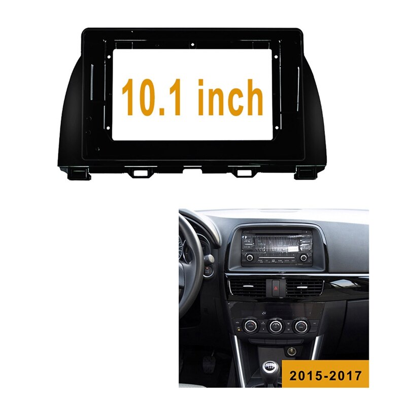 Autoradio Fascia Voor Mazda CX-5 2DIN 10.1 Inch Stereo Dvd-speler Dashboard Kit Gezicht Plaat