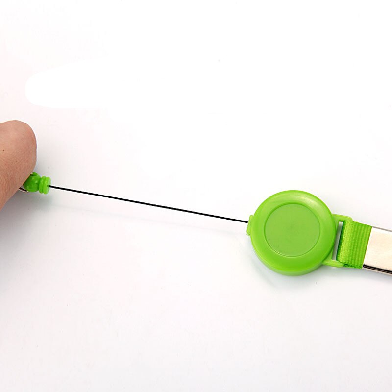 1 szt. Etui na karty kredytowe chowany smycz na szyję ID nazwa karty autobusowej odznaka klips na identyfikator