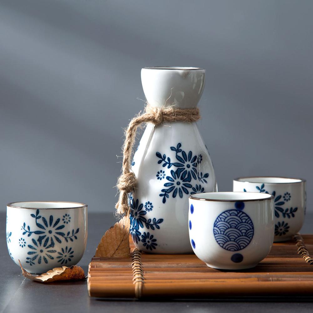 Keramisk snapsglas kopp ölmugg vinglasmugg kristall whisky vodka kaffekopp japansk stil vinkaraff bar restaurang hem