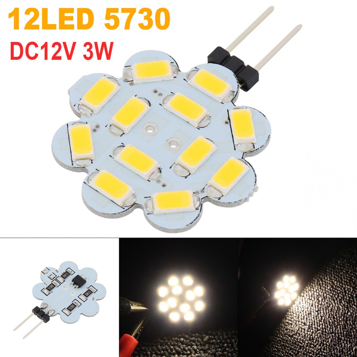 Led Licht Boord G4 Led Lamp 5730 5050 Smd Led Lamp Dc 12V Bi Pin Lamp Led Lamp 3W Warm Led Verlichting Vervangen Halogeen