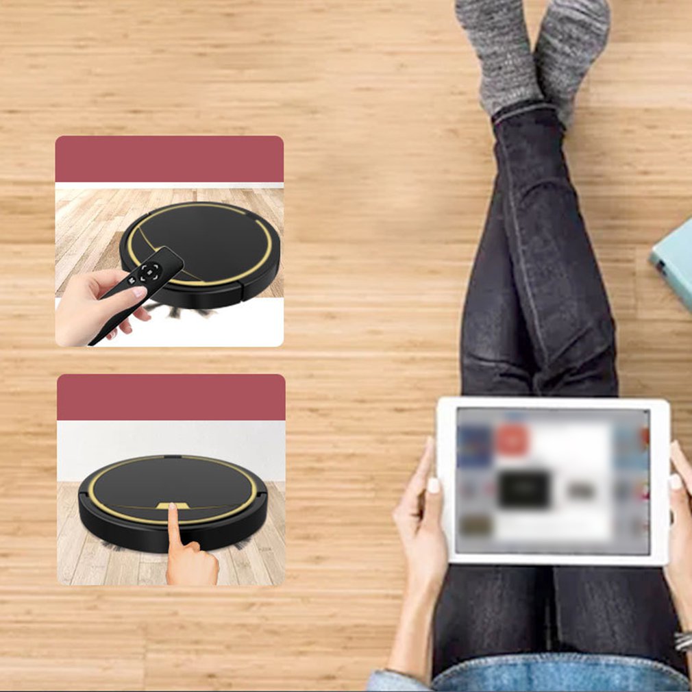 Sweeping Robot Vacuum Cleaner Automatic Navigation Smart Water Tank Powerful Suction Robotic Wireless For Home