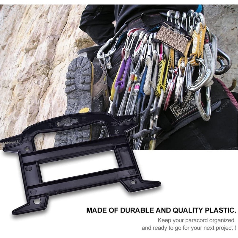 10Pcs Paracord Winder Portable Line Winder Rope Organizer Spool Tool Prevents Knots Recoils and Kinks: Default Title