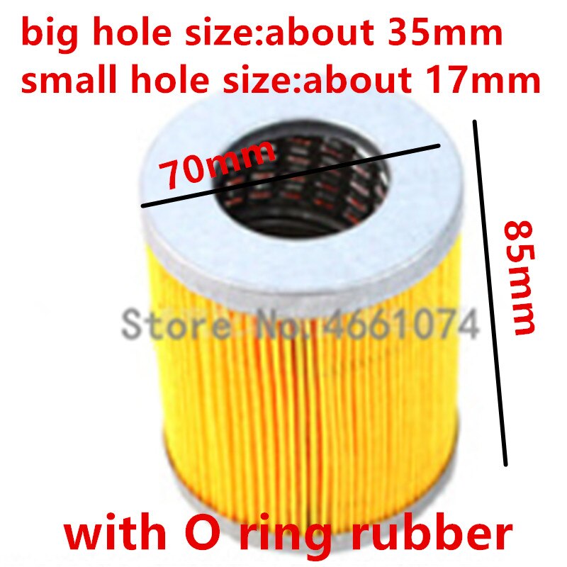 For Shenniu 254 tractor parts, the paper oil filter element J0708 cx0708 c0708b c0708 for engine HB295T: small hole big hole