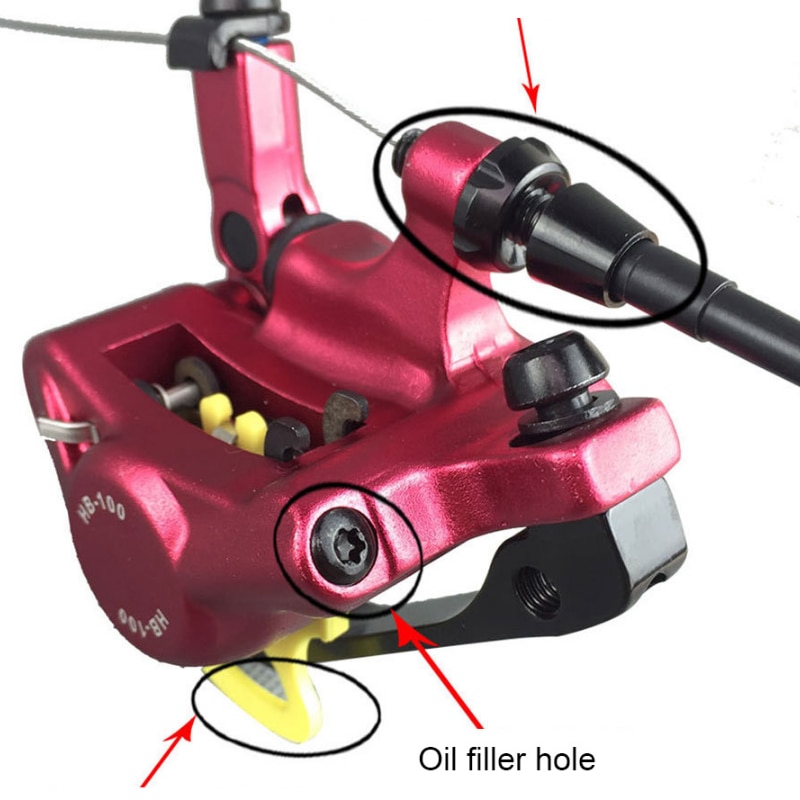 ZOOM XTECH-pinzas de freno de disco hidráulico HB100 para bicicleta de montaña, delanteras y traseras, 120/140/160/180MM, MT200 M315