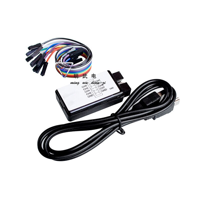 USB Logic Analyzer Device Set Compatible to Saleae 24MHz 8CH for ARM FPGA M100